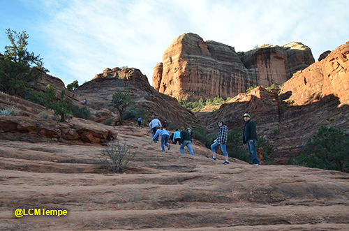 Lutheran Campus Ministry students hike Sedona